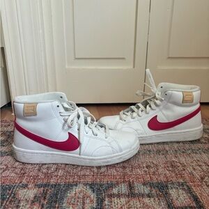 Nike pink blazers lightly worn size 7